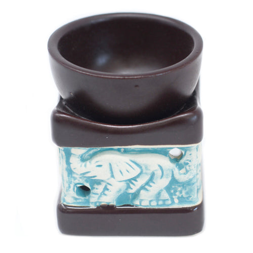 Arzător Aromaterapie Cub Negru Elefant | Produs Casa cu Parfum