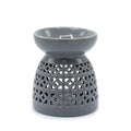 Arzător Aromaterapie Clasic Marocan Gri | Produs Casa cu Parfum