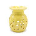 Arzător Aromaterapie Floral Galben | Produs Casa cu Parfum