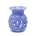 Arzător Aromaterapie Floral Albastru | Produs Casa cu Parfum
