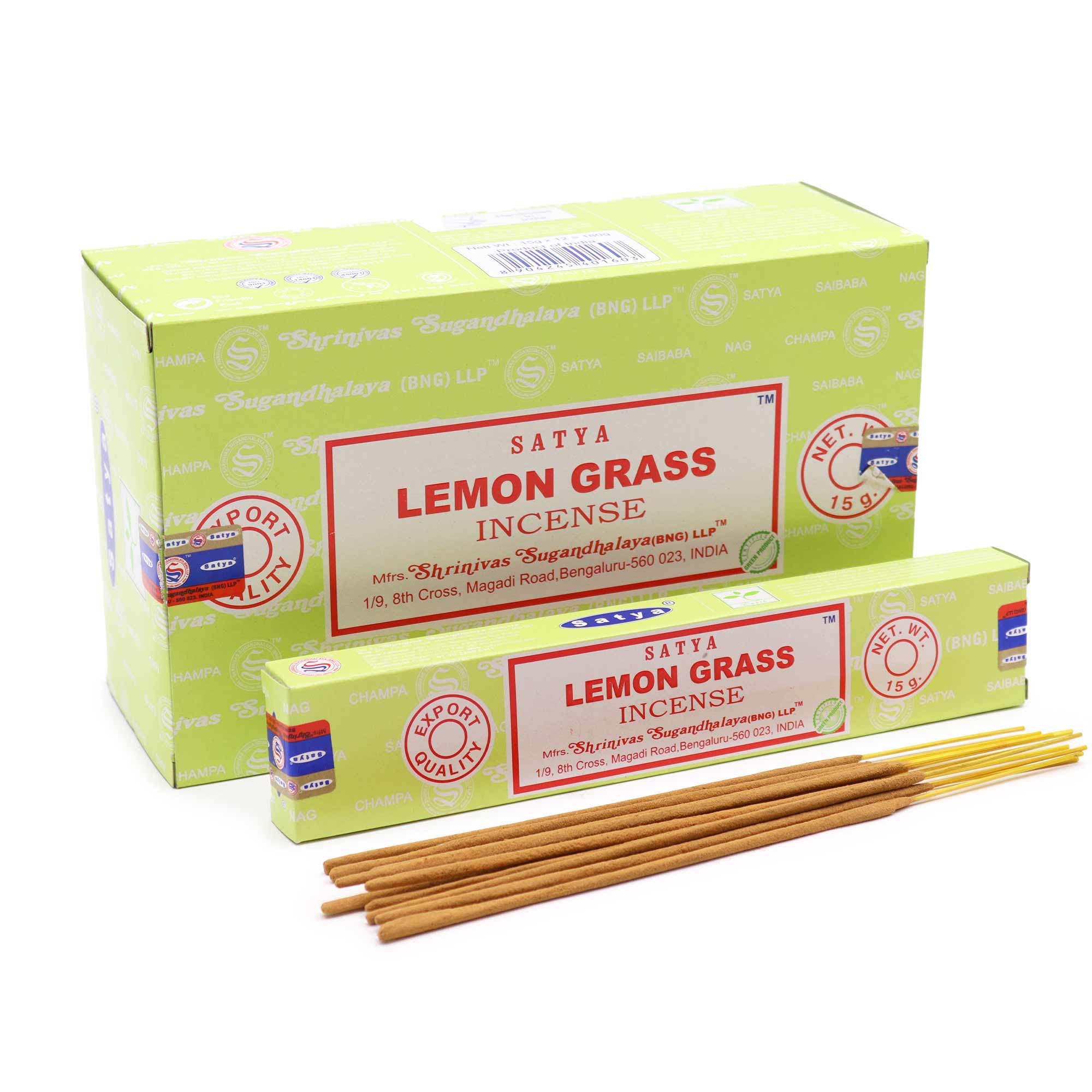 Betisoare Parfumate Satya Lemongrass