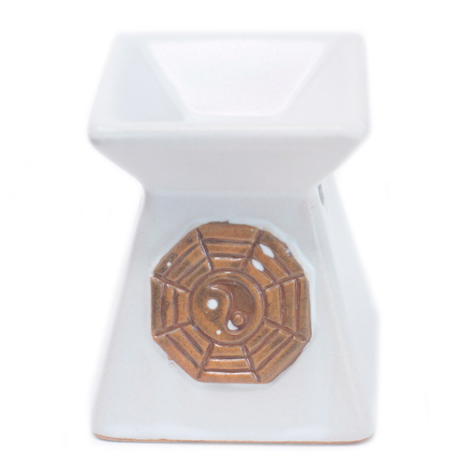 Arzator Aromaterapie Trapezoid Alb Yin Yang