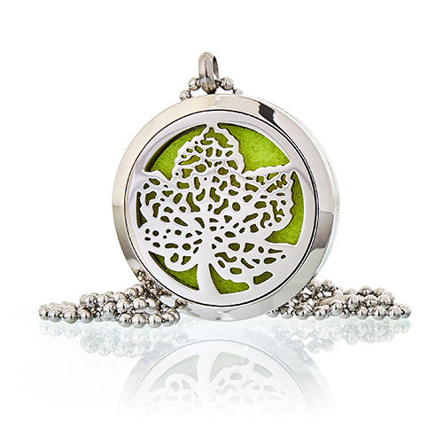 Colier Aromaterapie Frunză 30mm | Produs Casa cu Parfum