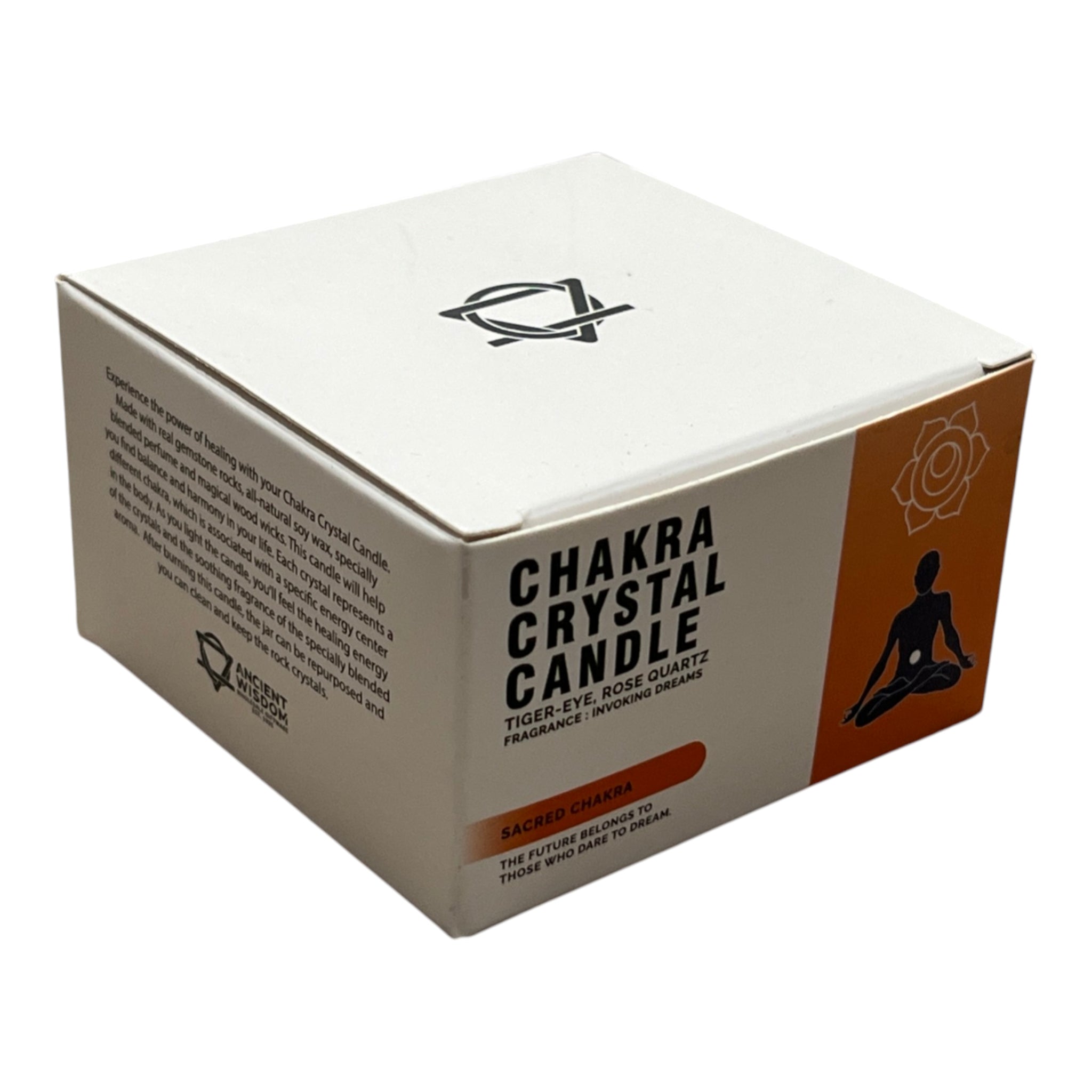 Lumanare Cristal - Chakra Sacra