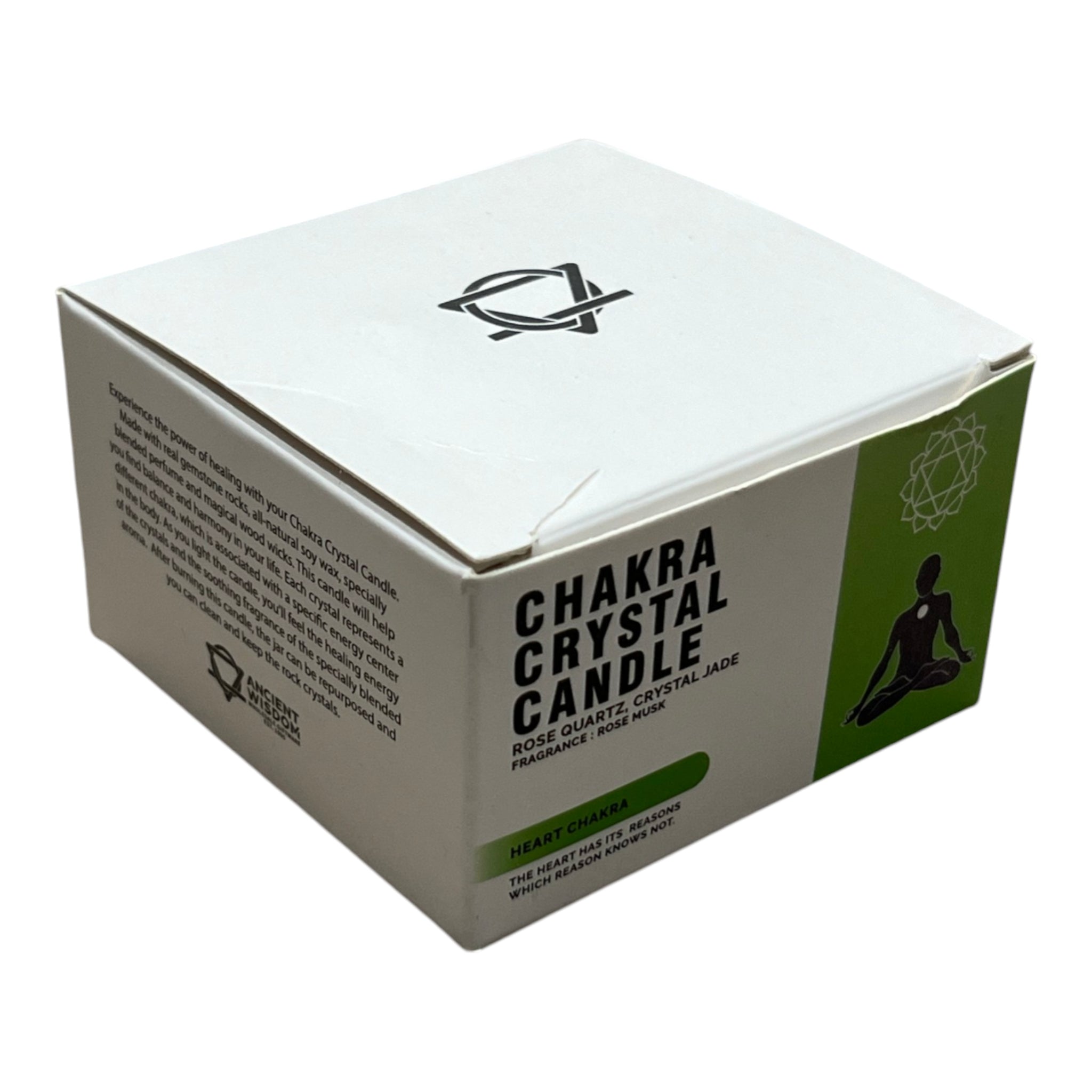 Lumanare Cristal - Chakra Inimii