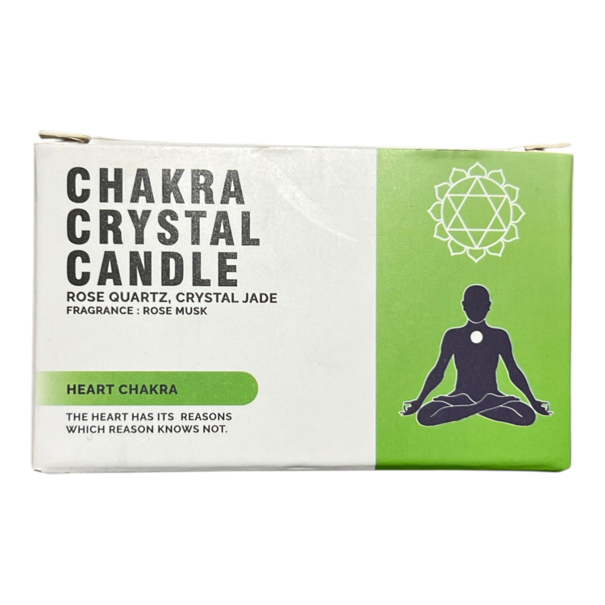 Lumanare Cristal - Chakra Inimii
