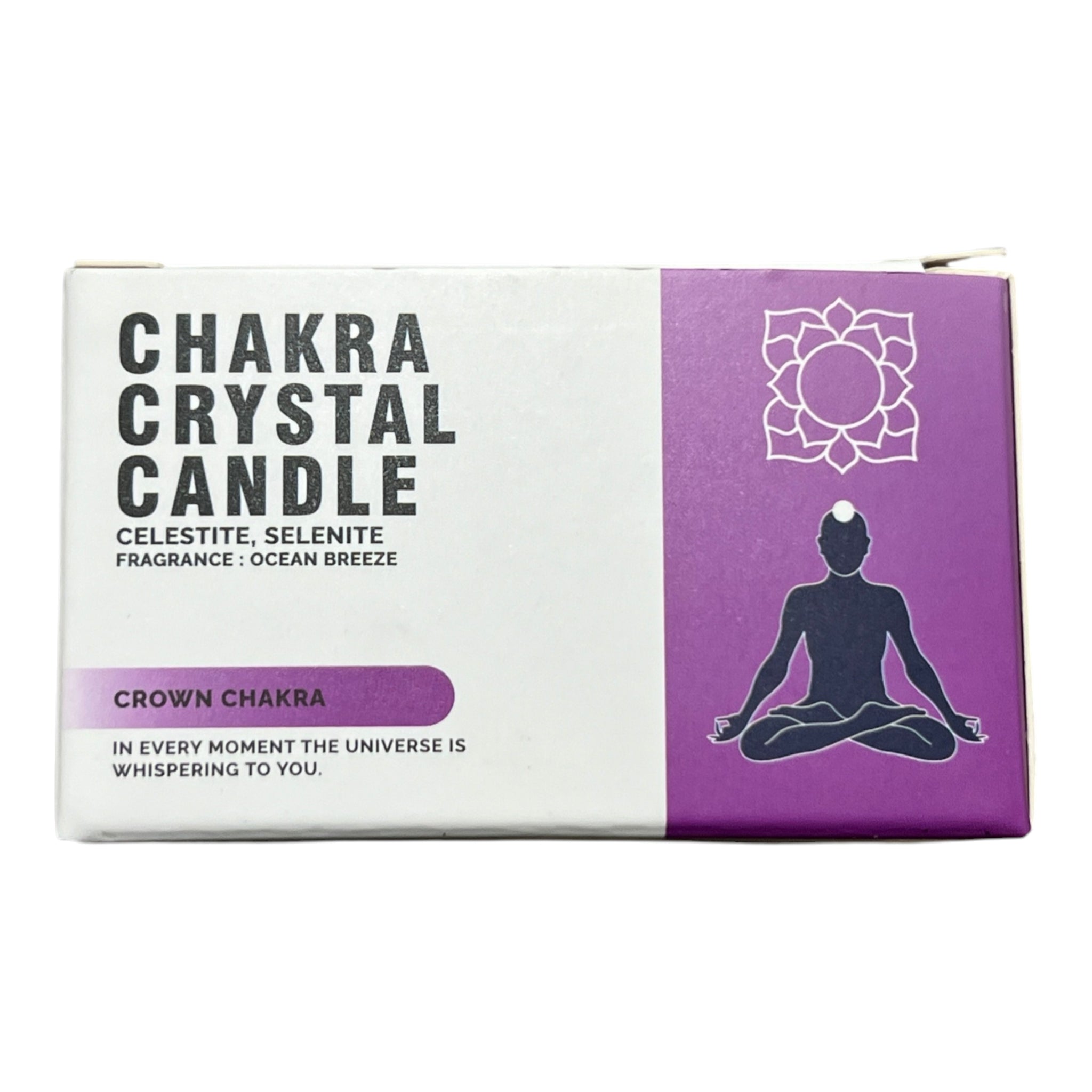 Lumanare Cristal - Chakra Coroana