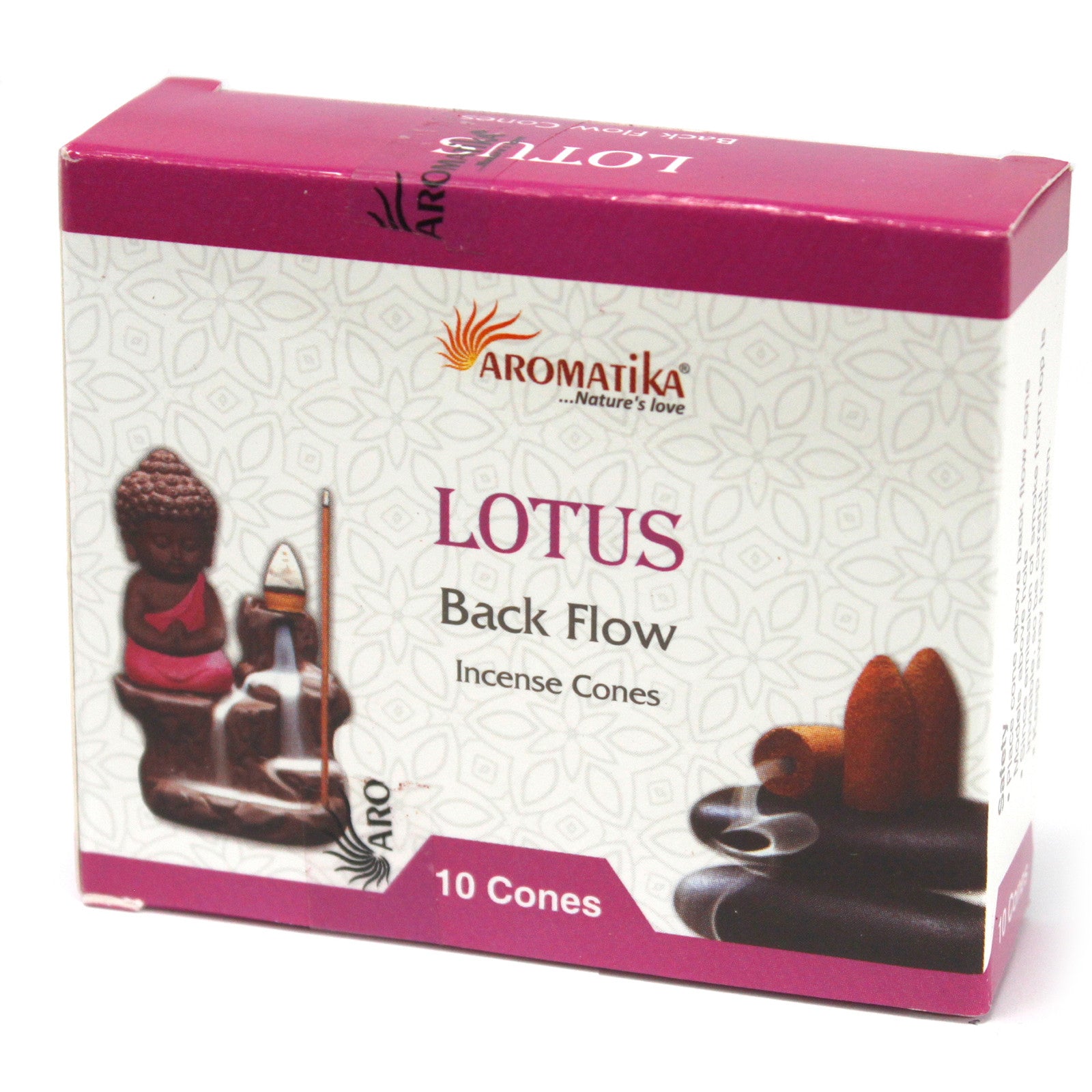 Conuri Parfumate Backflow Lotus