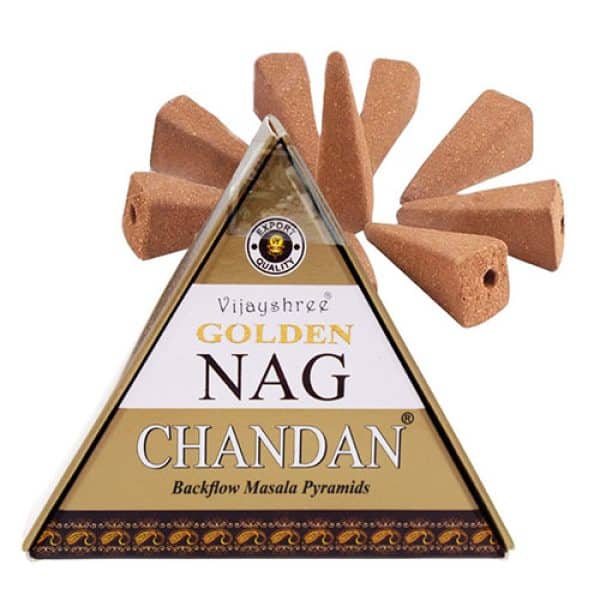 Conuri Parfumate Backflow Jumbo Golden Nag Chandan