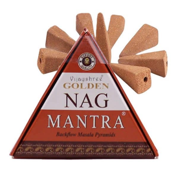 Conuri Parfumate Backflow Jumbo Golden Nag Mantra