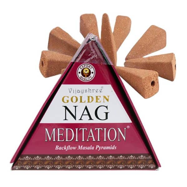 Conuri Parfumate Backflow Jumbo Golden Nag Meditatie