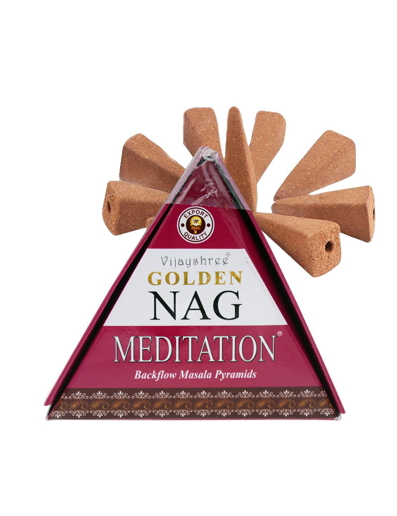 Conuri Parfumate Backflow Jumbo Golden Nag Sapte Chakre