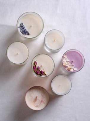 Lumânări parfumate pentru aromaterapie și parfum ambiental