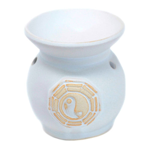 Arzător Aromaterapie Sfera Alba Yin Yang | Produs Casa cu Parfum